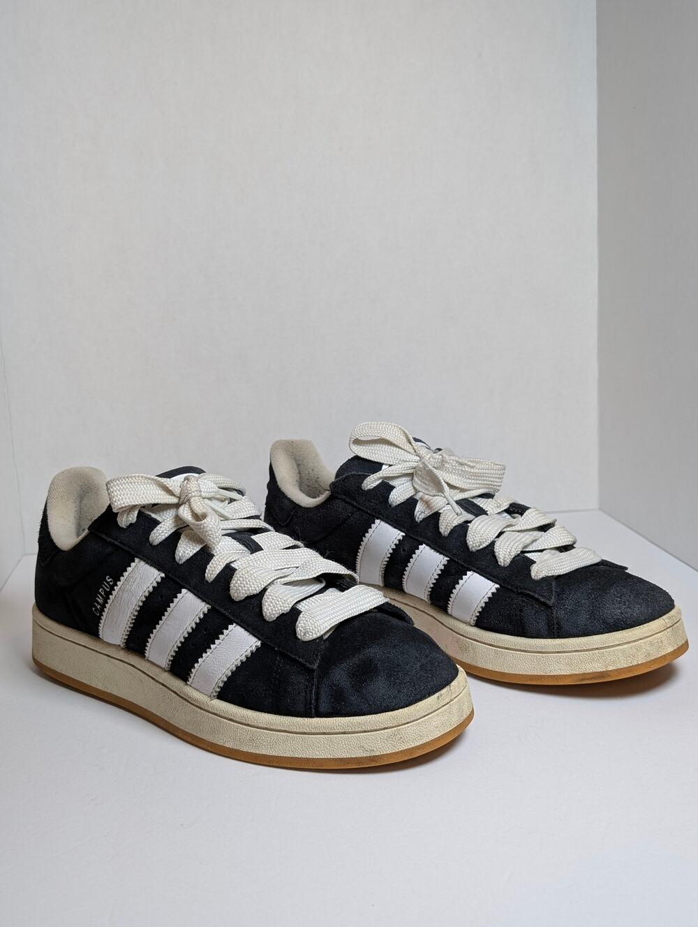 Adidas Campus 00s Core Black White Men Size 9 Skate Sneakers Shoes HQ8708